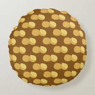 Potatis Round Pillow
