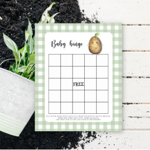 Potato - Baby shower bingo game