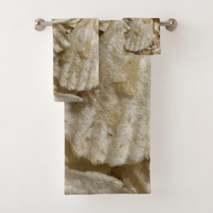 Potato Chips Bath Towel Set