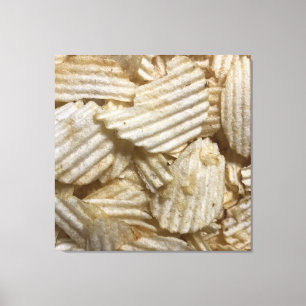 Potato Chips Canvas Print