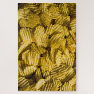 Potato chips challenge jigsaw puzzle