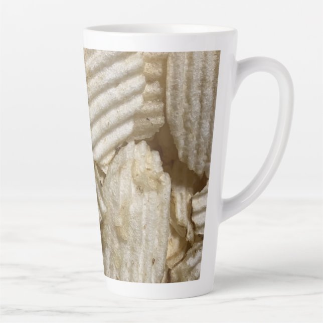 Potato Chips Latte Mug (Right)