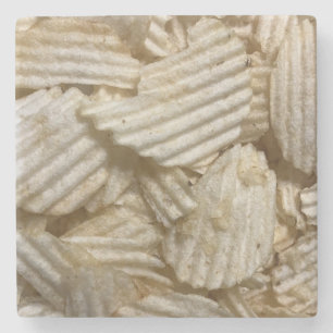 Potato Chips Stone Coaster