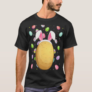Potato Easter Egg Funny Potato Easter Sunday T-Shirt
