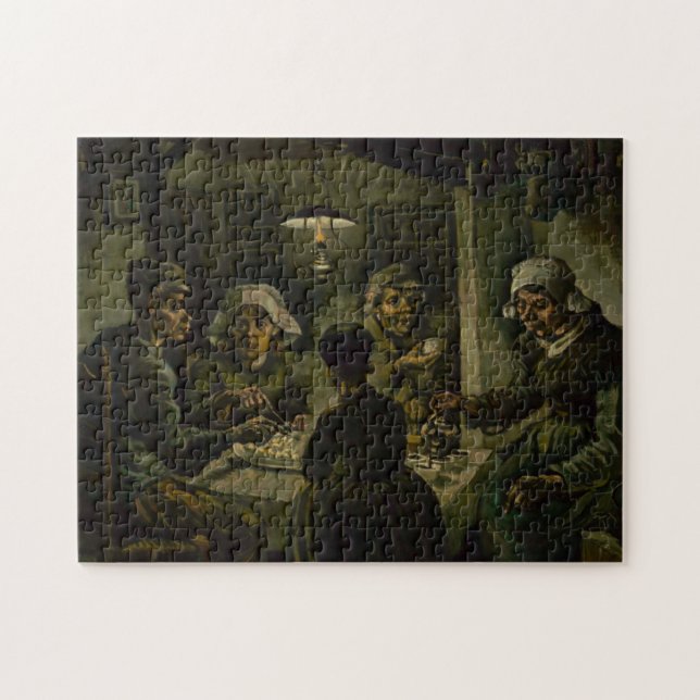 Potato Eaters by Vincent Van Gogh Jigsaw Puzzle (Horizontal)