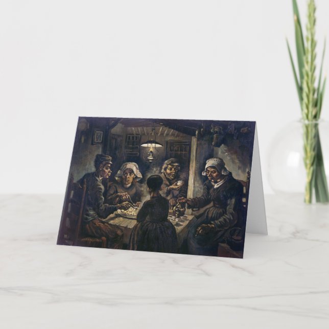 Potato Eaters | Van Gogh | Card (Front)