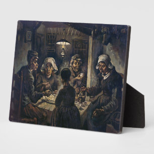 Potato Eaters   Van Gogh   Plaque