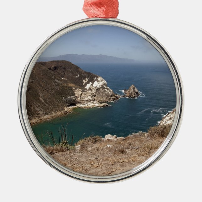 Potato Harbour Metal Ornament (Front)
