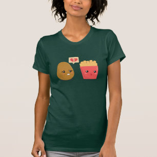 Potato is Heart Broken over French Fries T-Shirt
