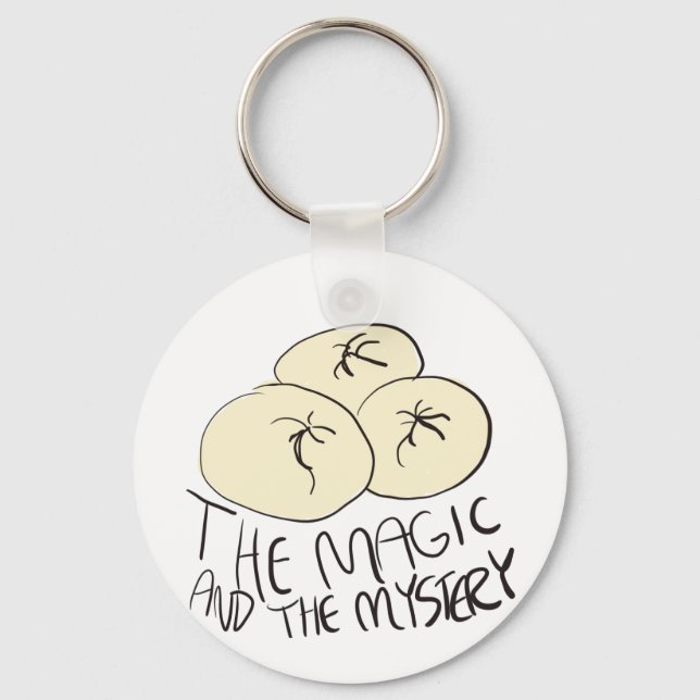 Potato Knish Keychain (Front)