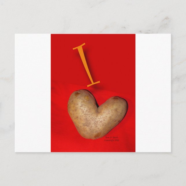 Potato Love Postcard (Front)