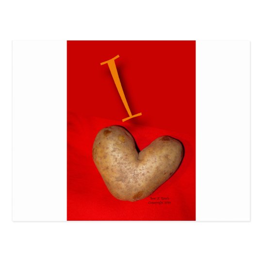 Potato Love Postcard