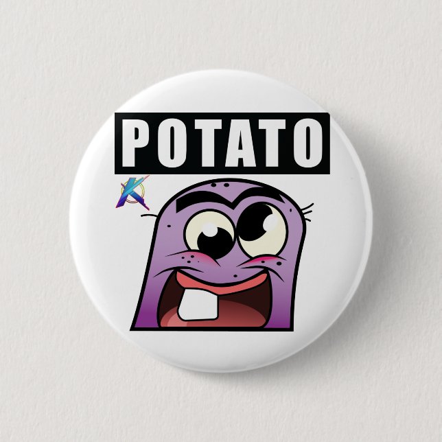 Potato Lui From The Kalaverse 2 Inch Round Button (Front)