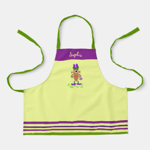 Potato monster apron