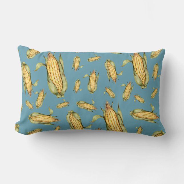 Potato Pattern Lumbar Pillow (Front)