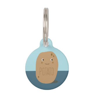 Potato Pet Tag