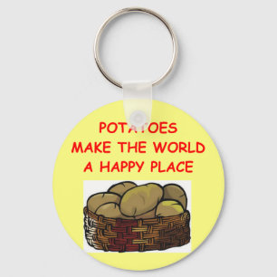 potato potatoes keychain