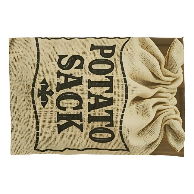 potato sack pillowcase (Front)