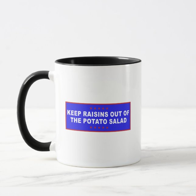 Potato Salad Funny Meme Mug (Left)
