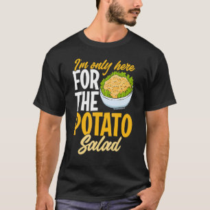 Potato Salad Loves Foodie Vegan Humour Diet Motiv T-Shirt