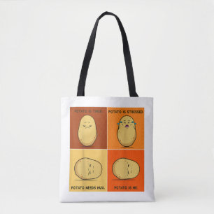 Potato Spud Root Vegetable Tater Vegan Lover Keto  Tote Bag