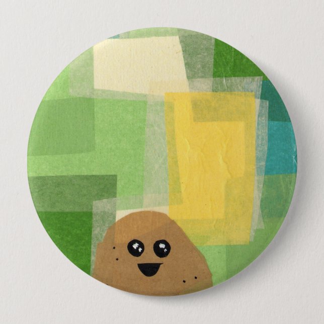 Potato! Vegeta-Button 4 Inch Round Button (Front)