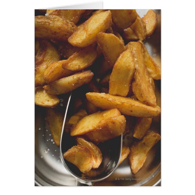 Potato wedges with salt (detail) (Front)