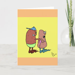 Potato Wedgies greeting card