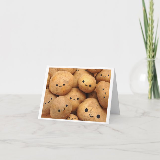Potatoes Card (Front)