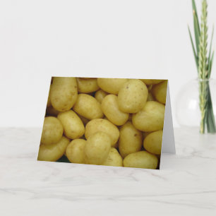 Potatoes Card