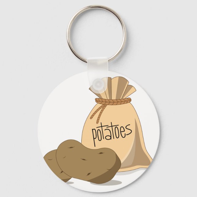 Potatoes Keychain (Front)