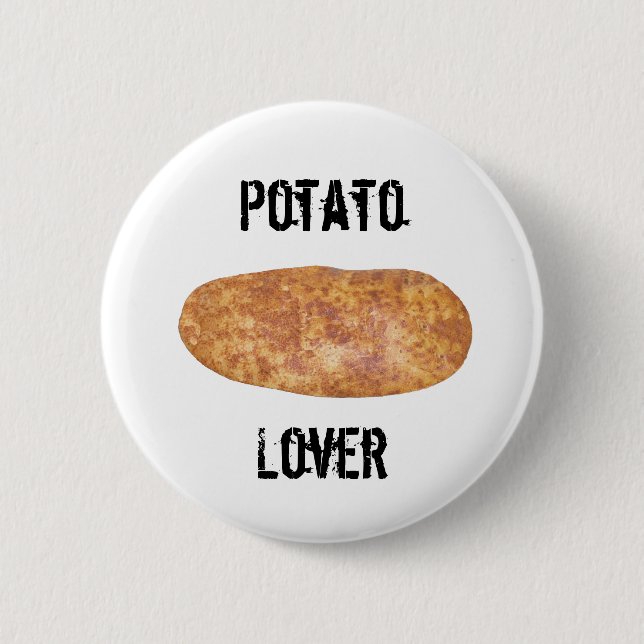 Potatoes Series 2 Inch Round Button (Front)