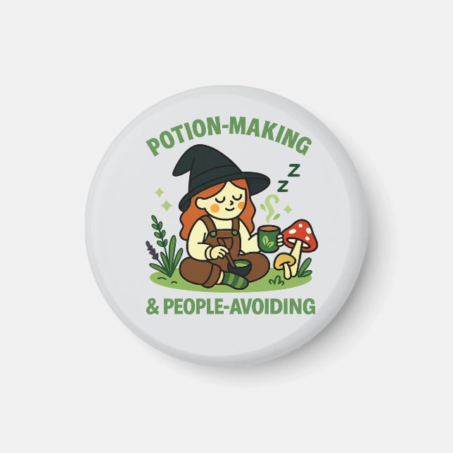 Potion-Making  Magnet (Front)