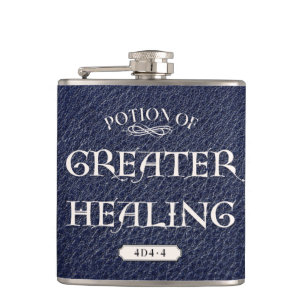 Potion of Greater Healing Hip Flask