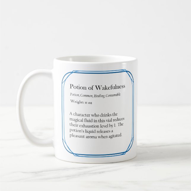 Potion of Wakefulness mug 11oz (Left)