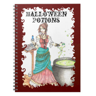 Potions Mistress - Recipe/Notebook Notebook