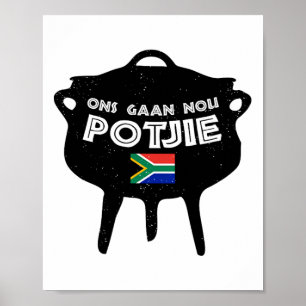 Potjie South Africa Potjiekos Stew Braai  Poster