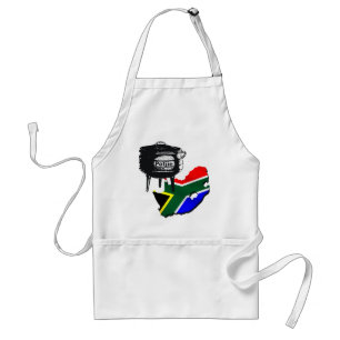 Potjiekos lovers South African flag gifts Standard Apron
