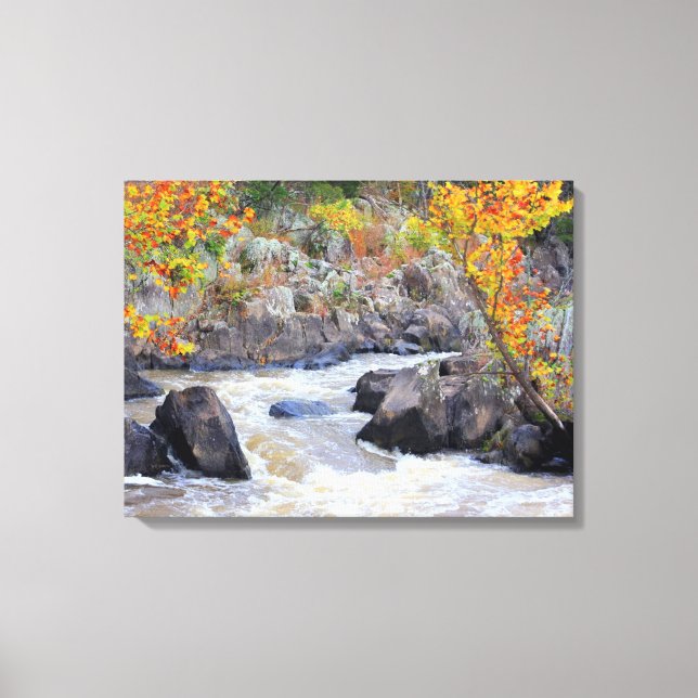 Potomac in October Canvas Print (Front)