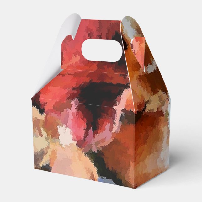 POTPOURRI FLOWERS FAVOR BOX (Front Side)