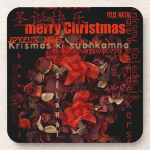 Potpourri World Christmas Navidad Noel Coaster
