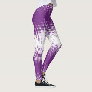 Pots de dégradé violet Leggings