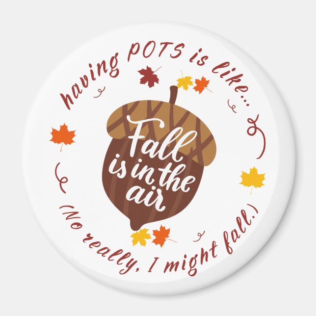 Pots Fall Theme Magnet (Front)