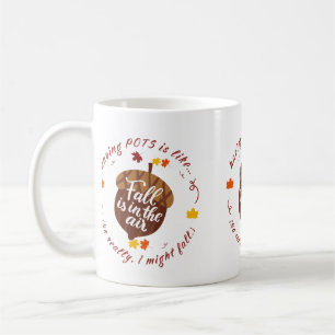 Pots Fall Theme Mug