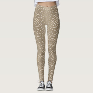 Pots Fawn Bébé Cerf Patternes Costume Leggings