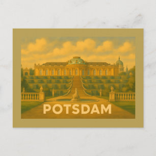 Potsdam Germany City Art Postcard