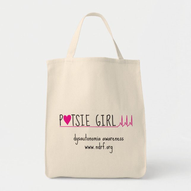 POTsie Girl Grocery Tote (Front)