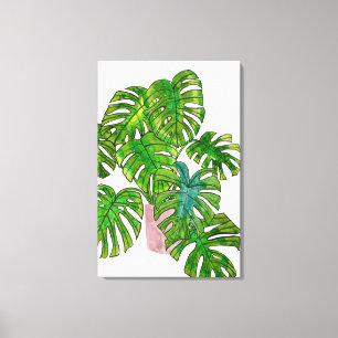 Potted Jungle I Canvas Print