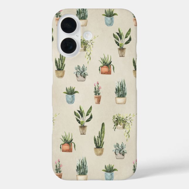 Potted Plants Case-Mate iPhone Case (Back)