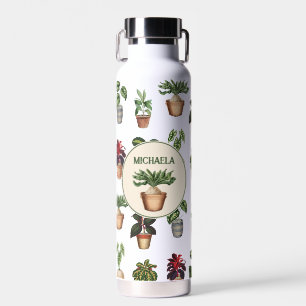 Potted Plants Terracotta Pots Name Water Bottle
